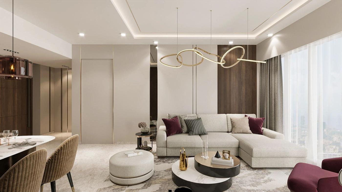 Lodha One – Urban Luxury Penthouse by Salsette Designs
